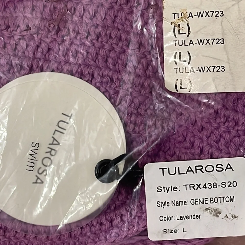 Tularosa Genie Bikini Bottom in Lavender BNWT Large